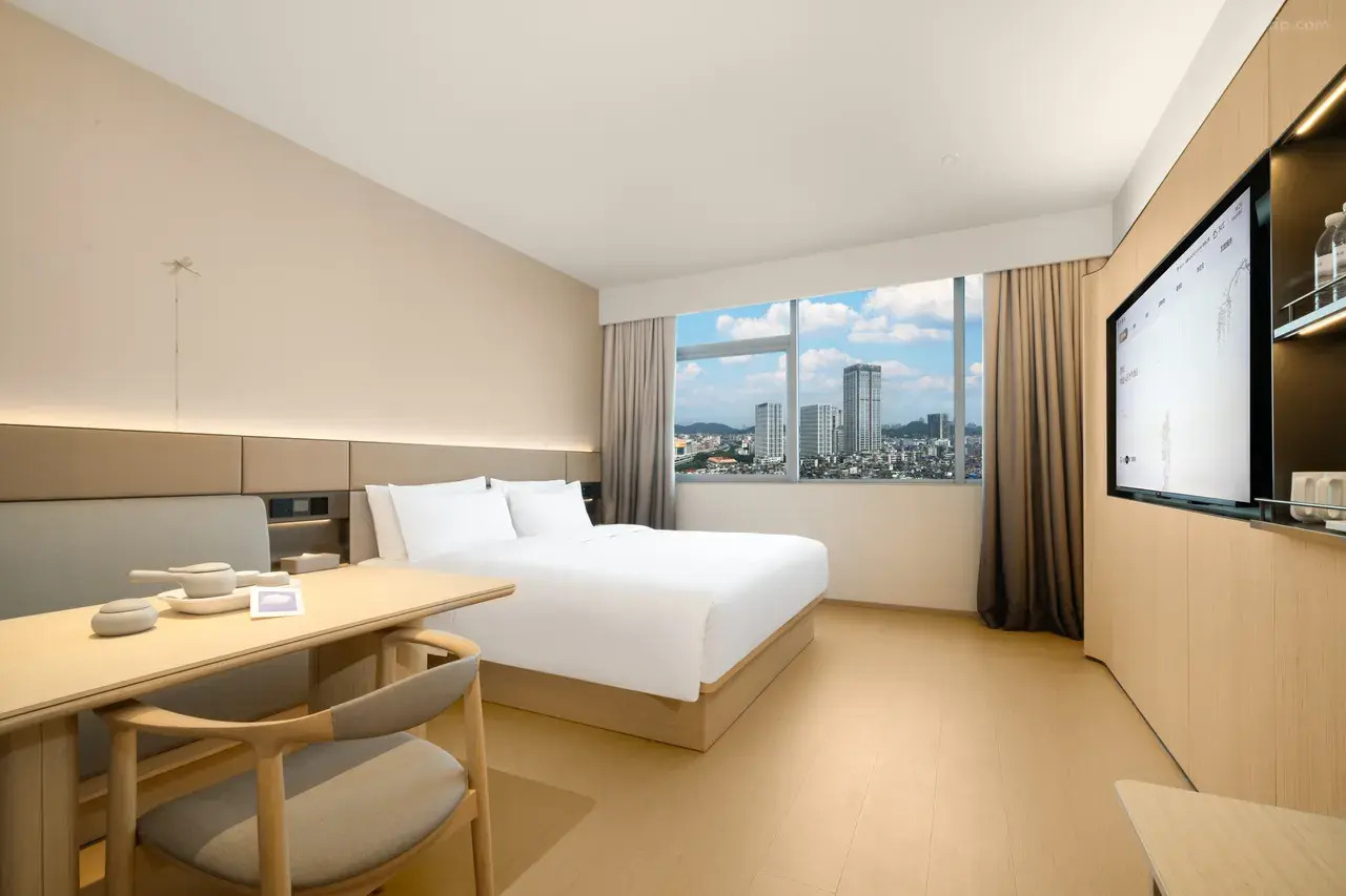 Autre vue d’une chambre de l’hôtel